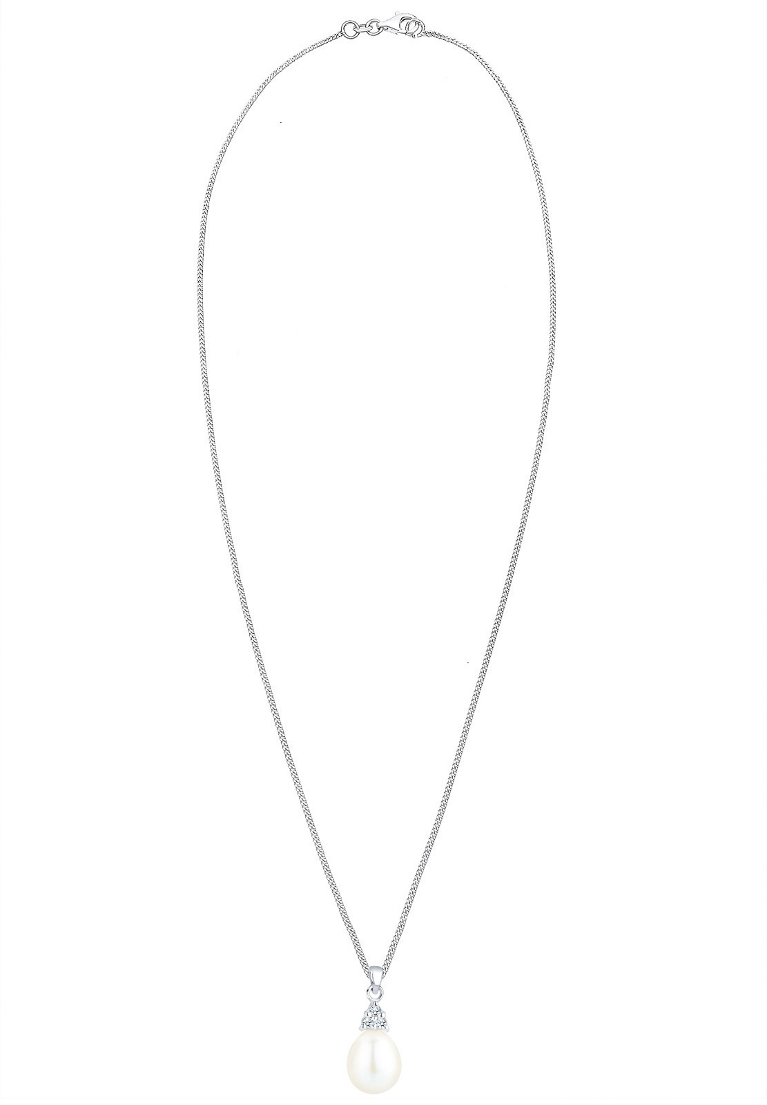 Elli DIAMONDS Perle de Culture d'Eau Douce Diamant argent