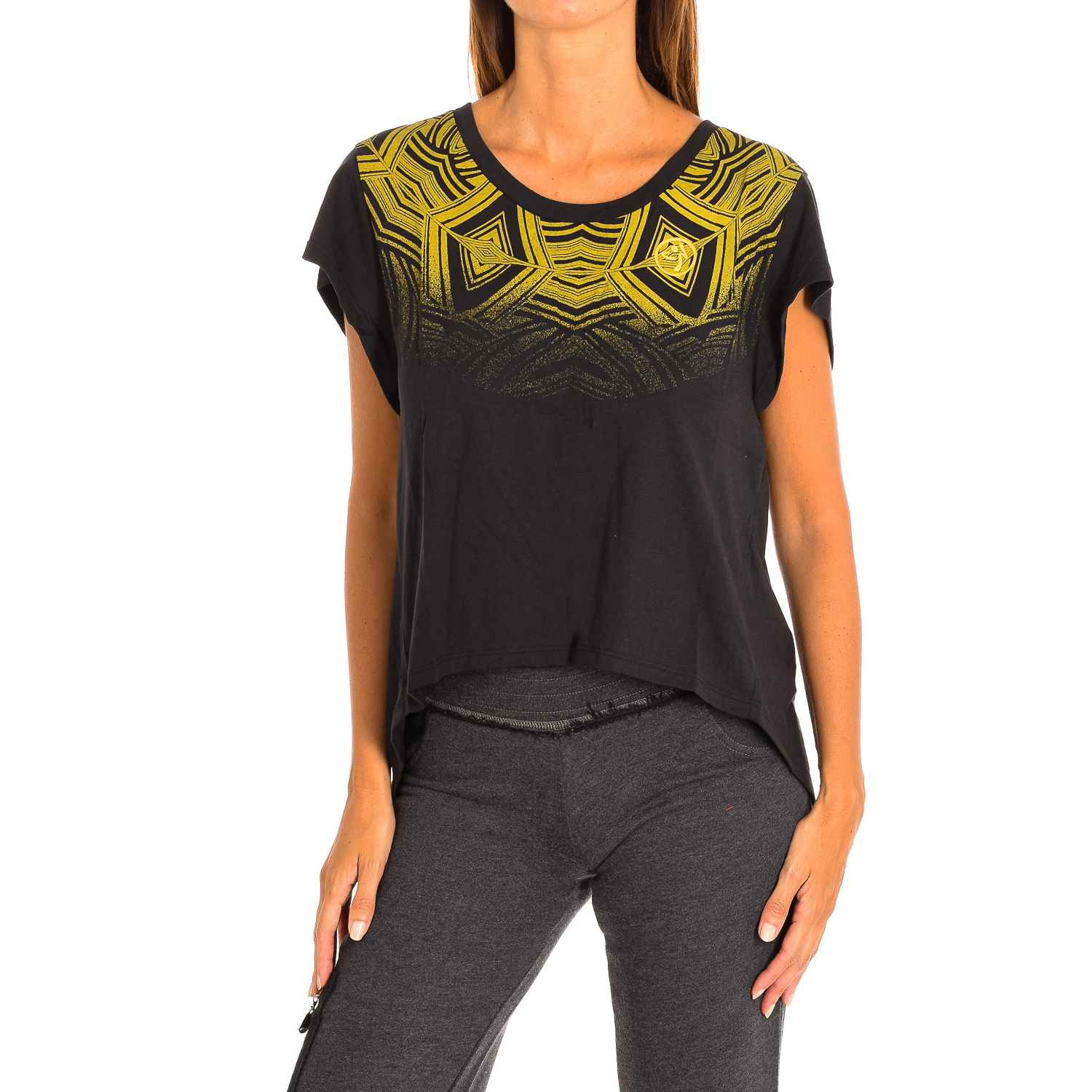 Camiseta Deportiva Con Mangas Zumba Z1t00570