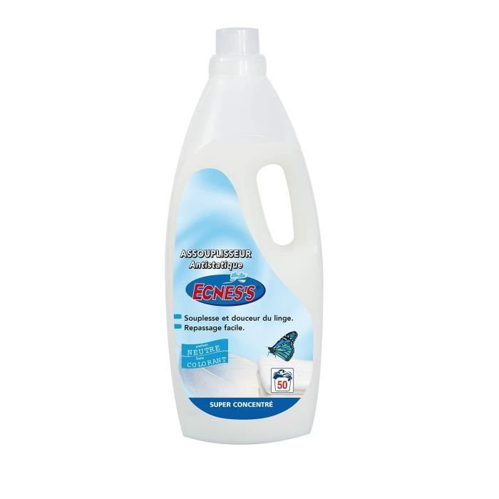 Geconcentreerde antistatische wasverzachter - neutraal - 2 liter