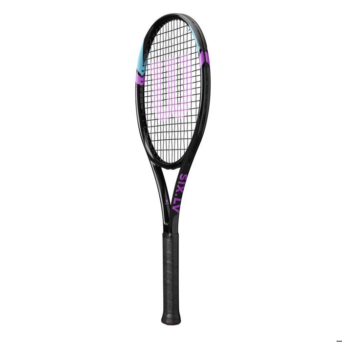 Raqueta de tenis - WILSON - Six LV - Grafito BLX - Sistema de ponderación perimetral - Empuñadura Cushion Aire