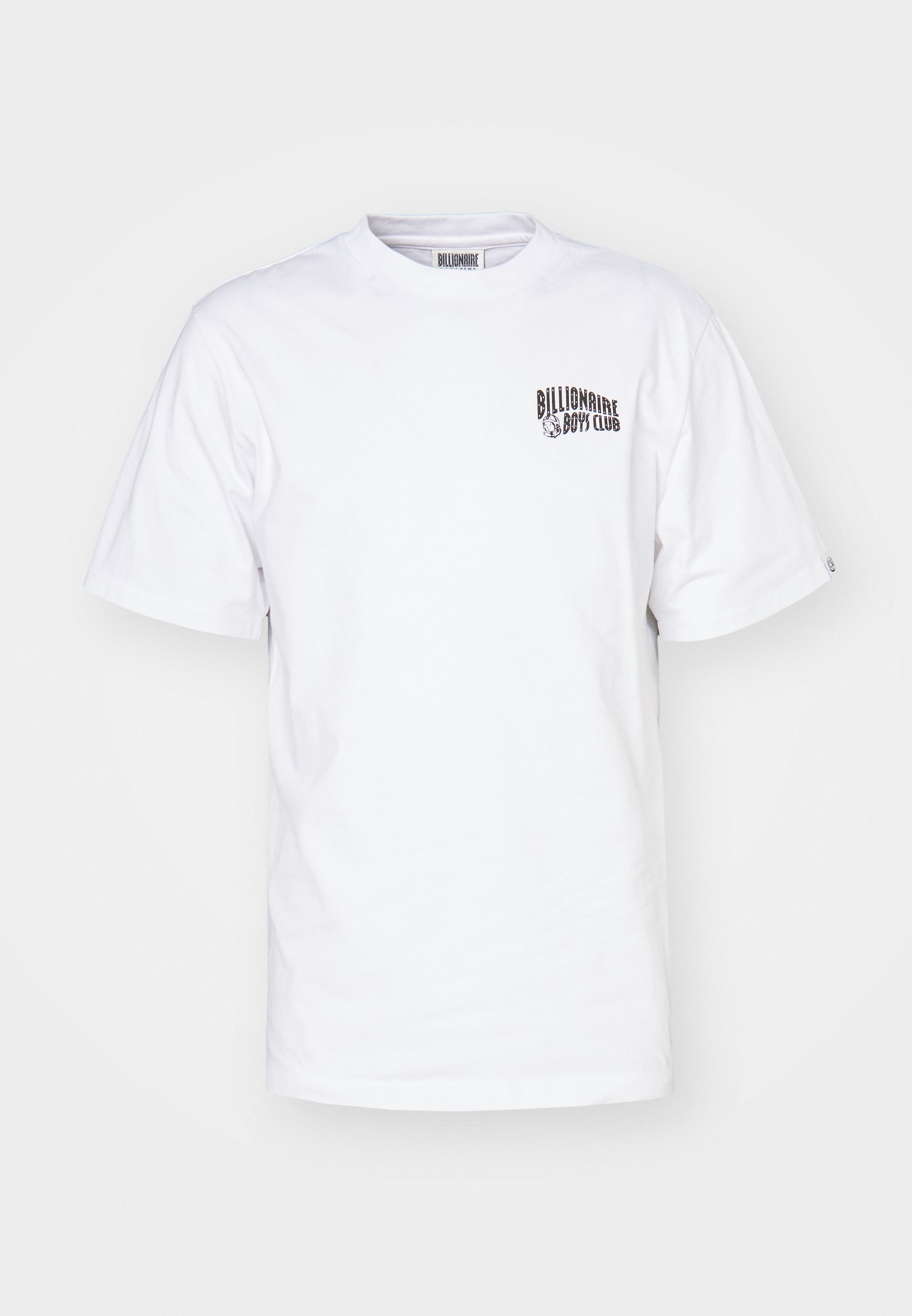 Billionaire Boys Club – Logo mit kleinem Bogen – T-Shirt mit Aufdruck – weiß