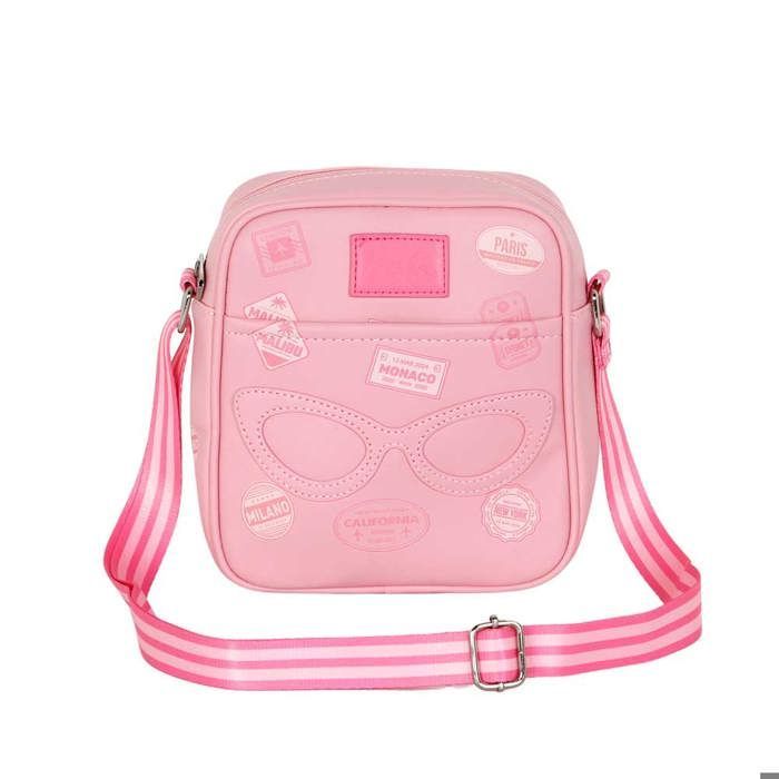 Barbie schoudertas - Reistas - Roze - Synthetisch - Met ritssluiting