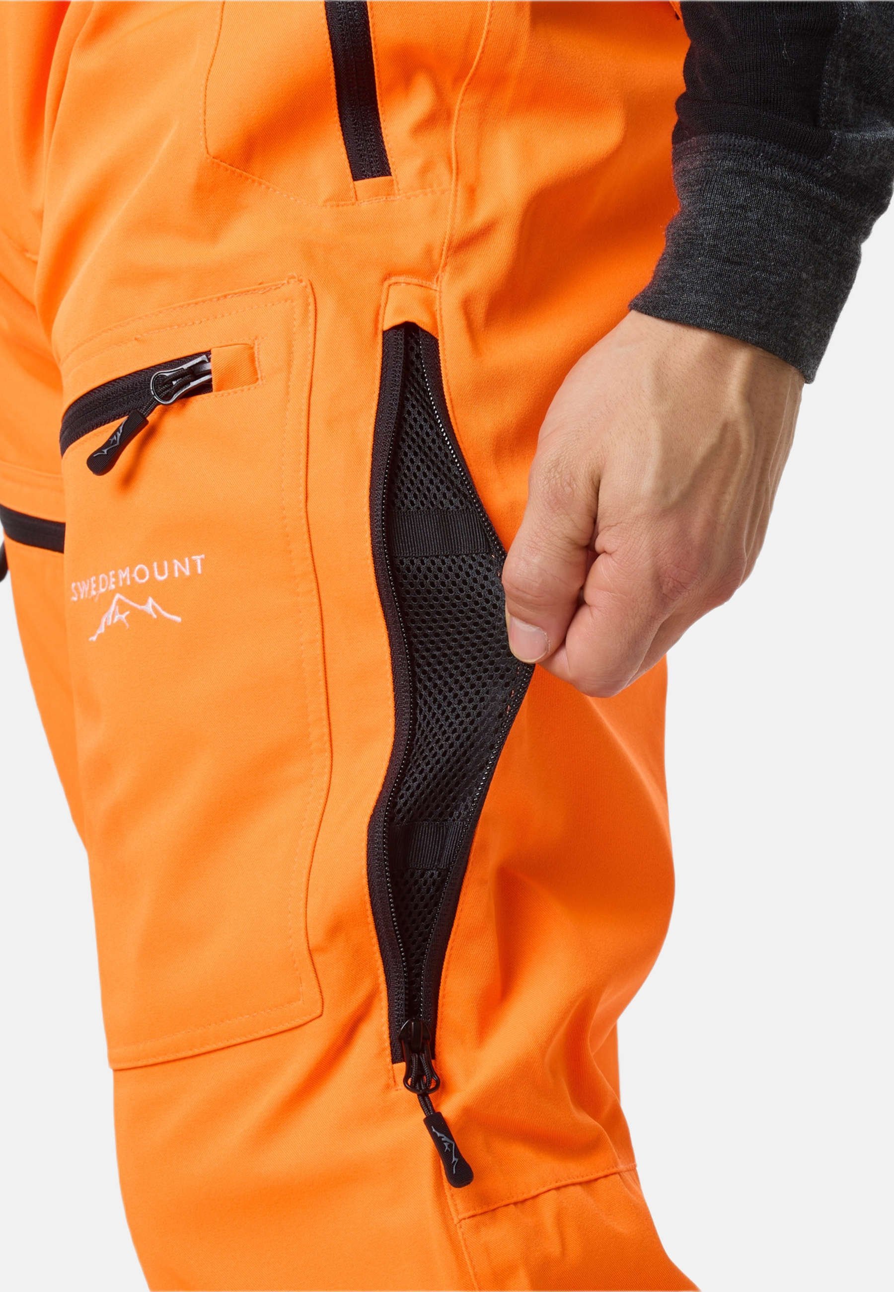 Swedemount ST. ANTON - Snowboardbroek - oranje