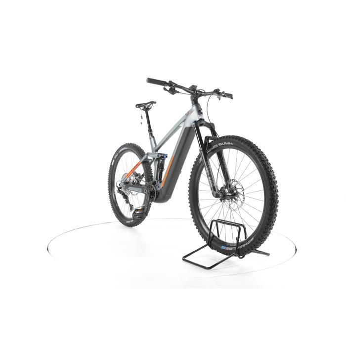 Vélo électrique - Cube Stereo Hybrid 140 HPC SL - gris - VTT électrique tout suspendu - Bosch 750 Wh Reconditionné