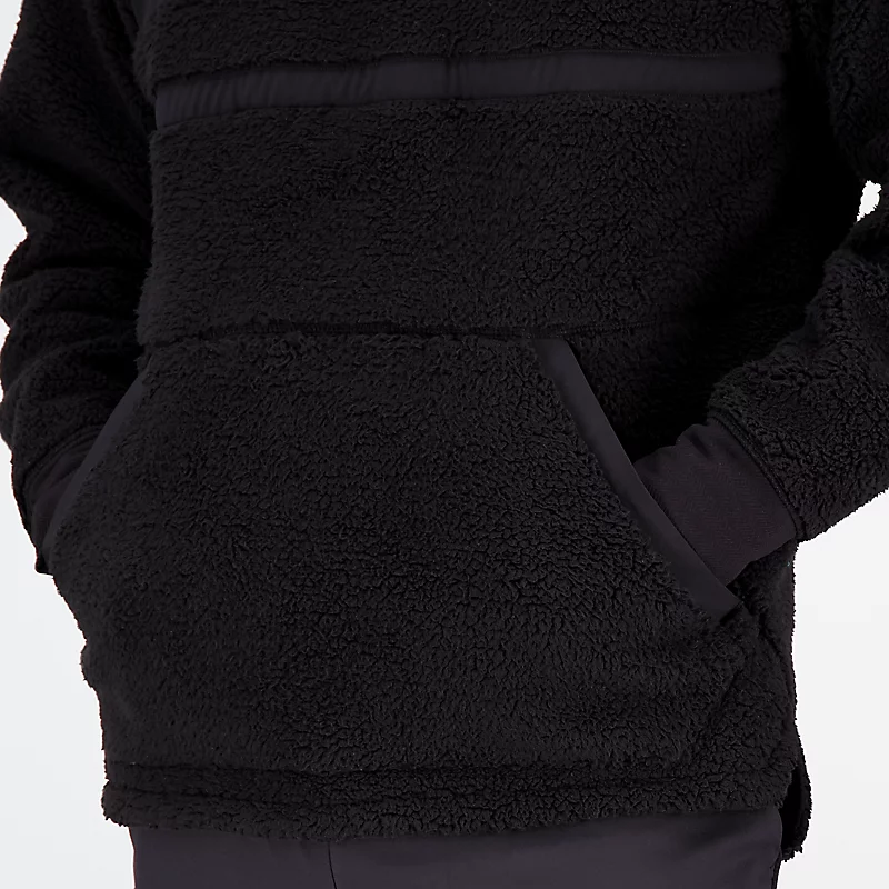Anorak corto Q Speed Sherpa - CZARNY