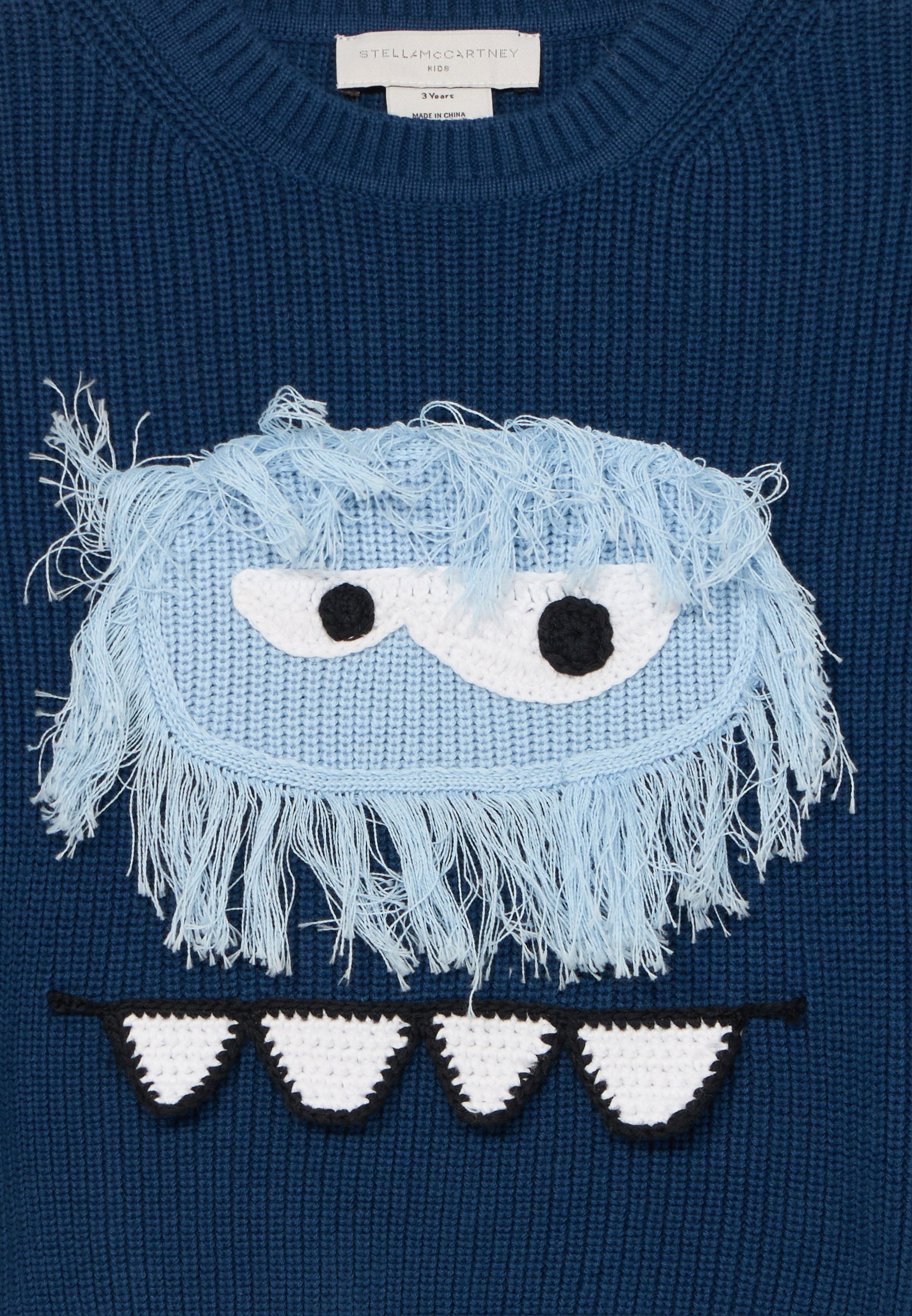 Pull Stella McCartney Kids unisexe - bleu sarcelle
