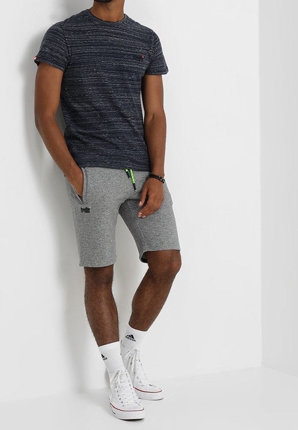 T-shirt imprimé Superdry & Co - bleu foncé chiné