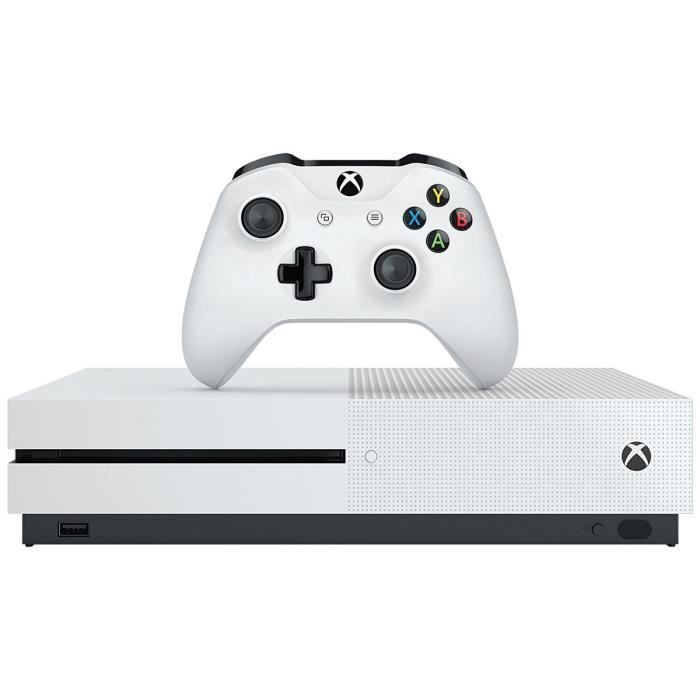 Thuisconsole - Microsoft - Xbox One S 500GB - Wit - Minecraft - Pakket