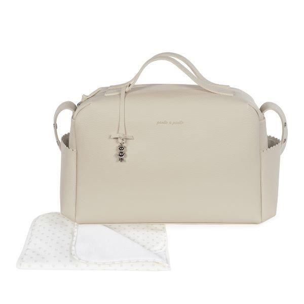 Icon Creme Wickeltasche