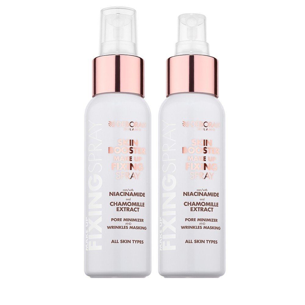 Deborah Milano fiksuojamasis purškiklis „Skin Booster“ makiažo fiksuojamasis purškiklis – 75 ml
