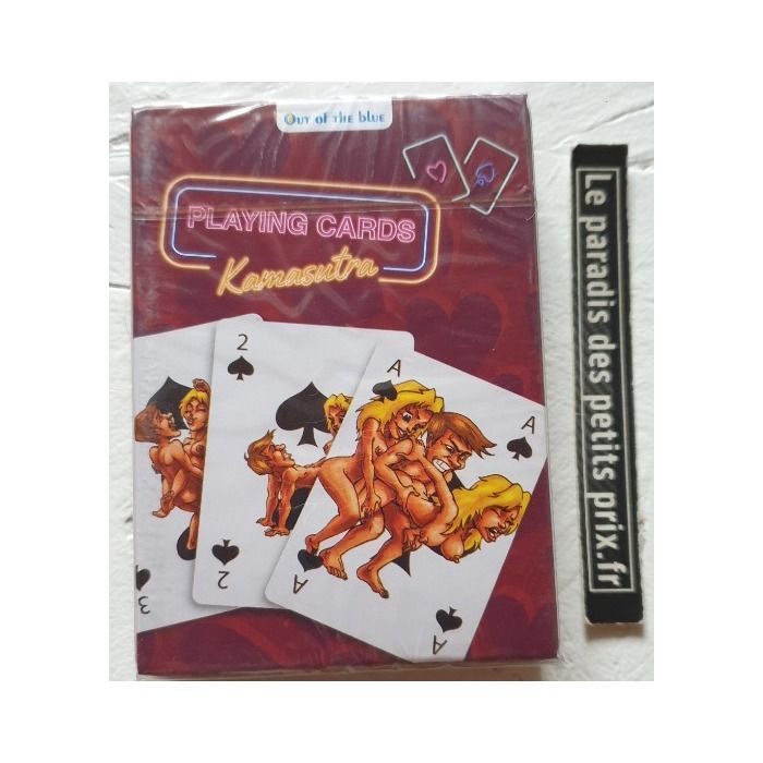 Juego de cartas erótico, baraja Kamasutra de 54 cartas