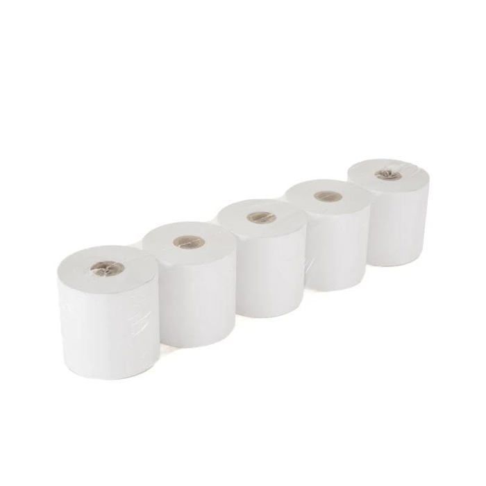 Rotoli di carta A6 - unifilati - Confezione da 5 - 57x57 mm - Multicolore - Non patinata - Carta per computer