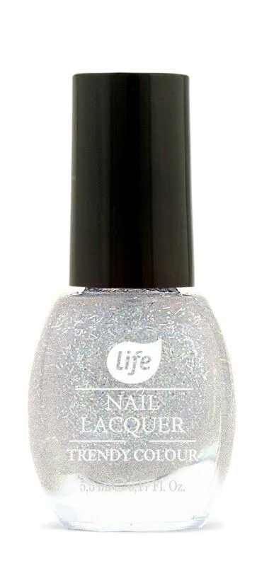 LIFE Lakier do paznokci Trendy Colour brokat 5,5 g nr 190