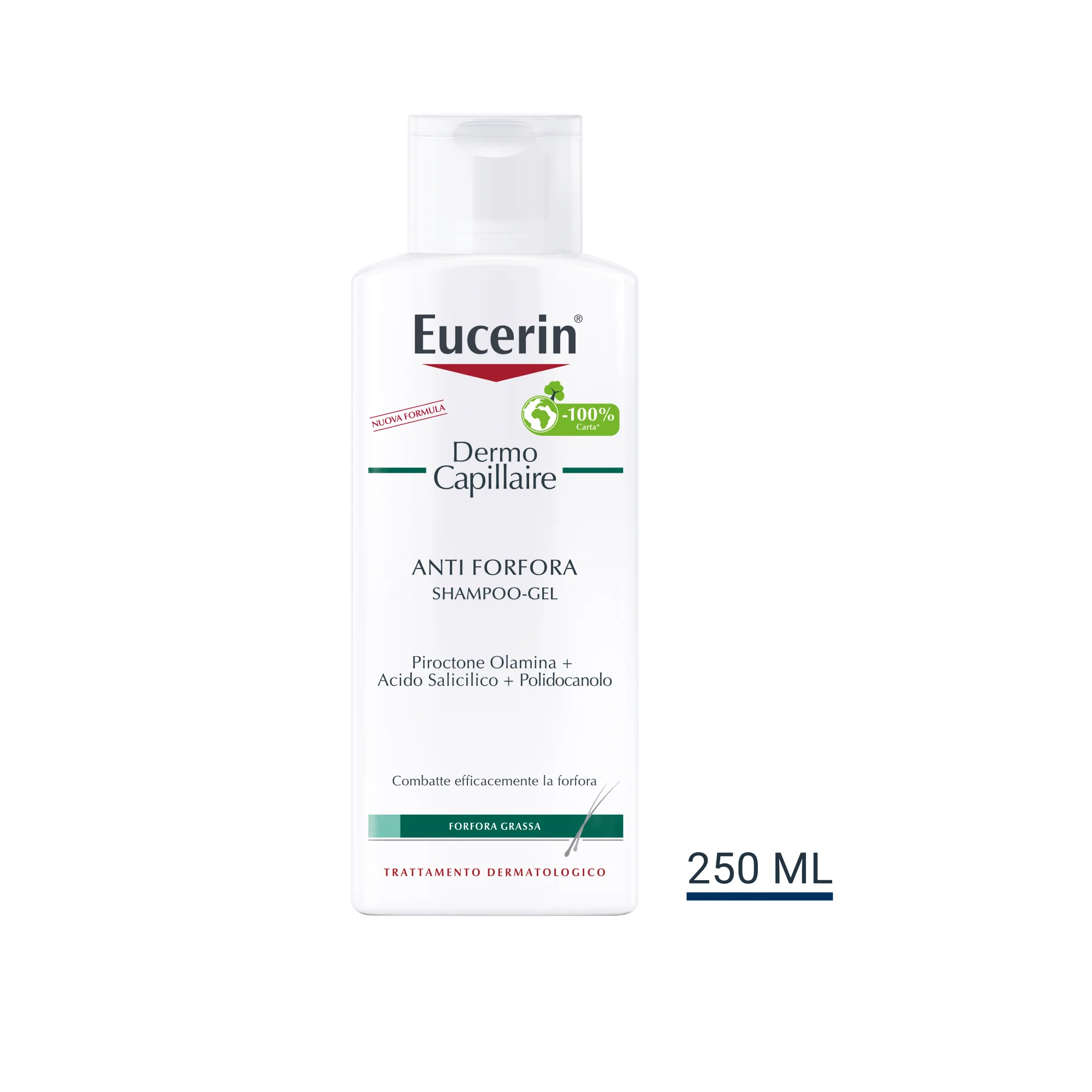 DermoCapillaire Shampoo-Gel Anti-Forfora Grassa - Shampoo Antiforfora