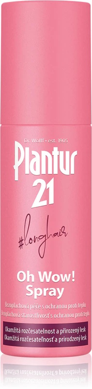 Plantur 21 #longhair Ak, vau! Nenomazgājams kopšanas sprejs vieglai ķemmēšanai