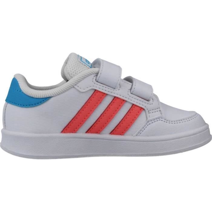 Basket Enfant Fille - ADIDAS 117146 - Rose - Lacets - Synthétique