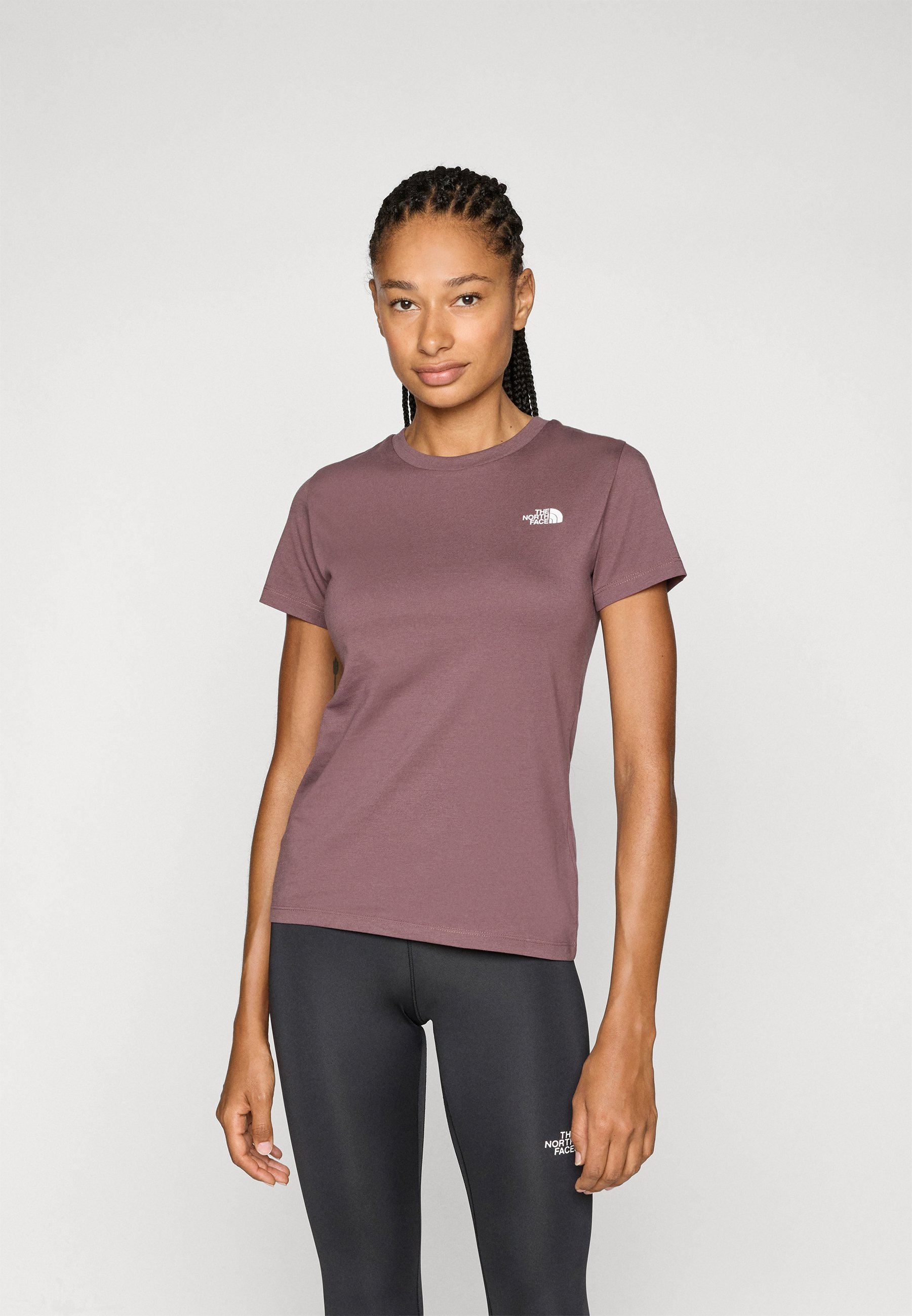 The North Face W SS SD SLIM TEE – Basic-T-Shirt – Tawny Quartz