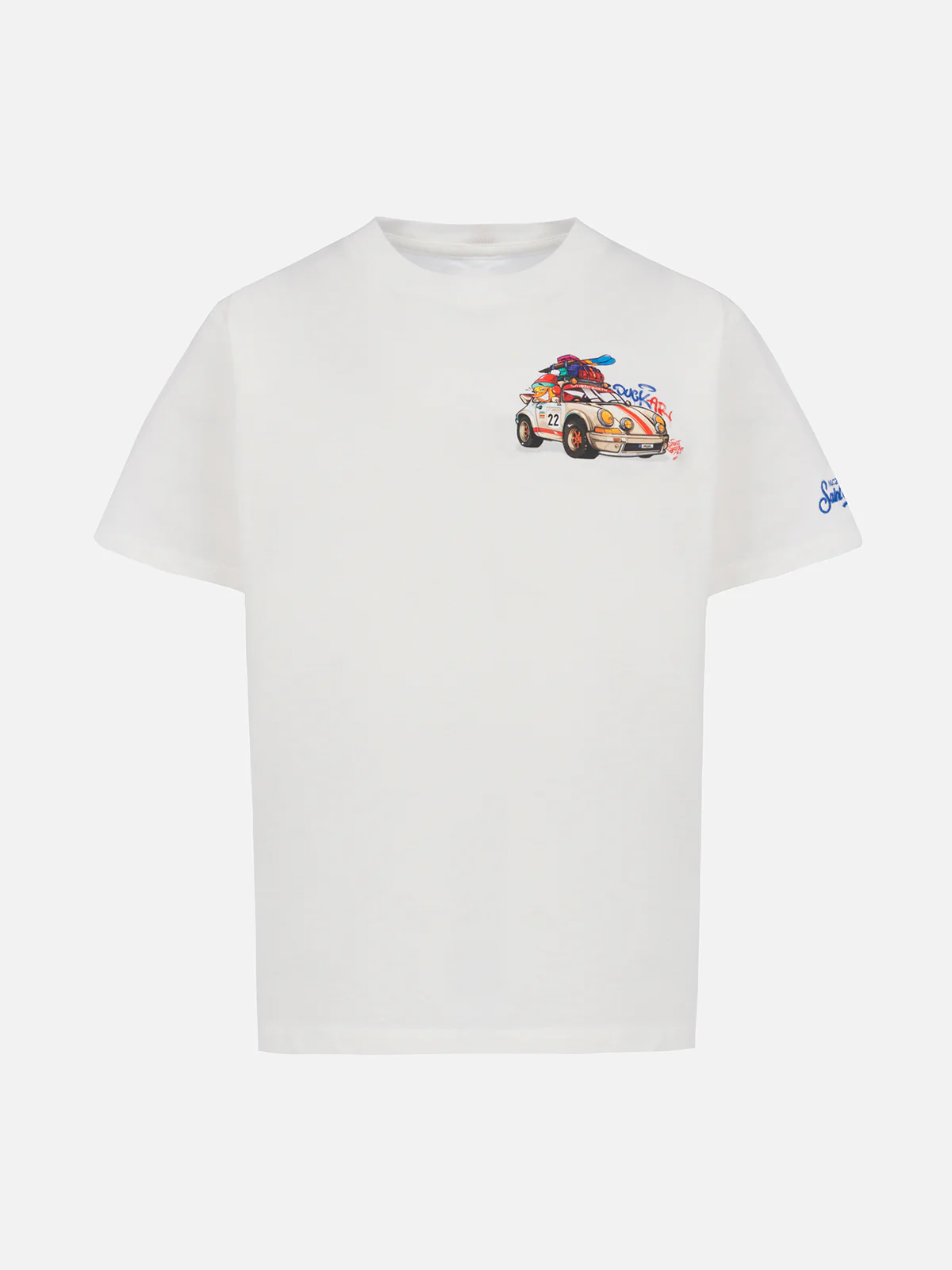 T-shirt in cotone pesante da bambino Cameron con stampa Cryptopuppets
