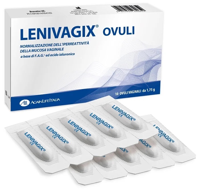 Huevos vaginales Lenivagix, 10 unidades