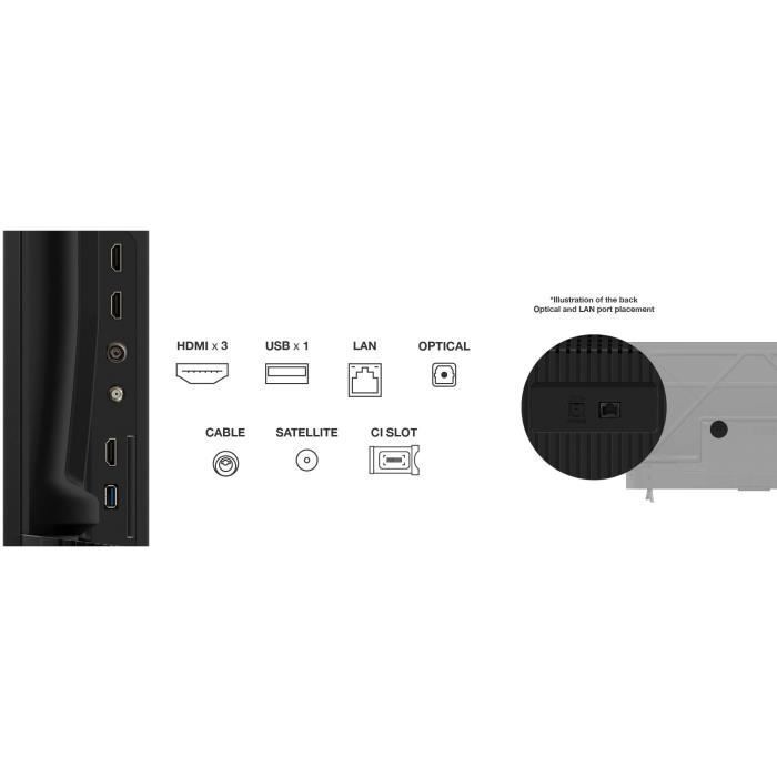 TCL 50P6K - 50