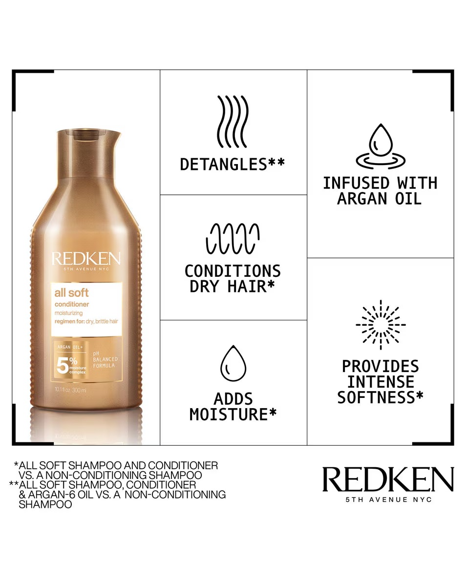 Balsam REDKEN All Soft - pentru păr uscat