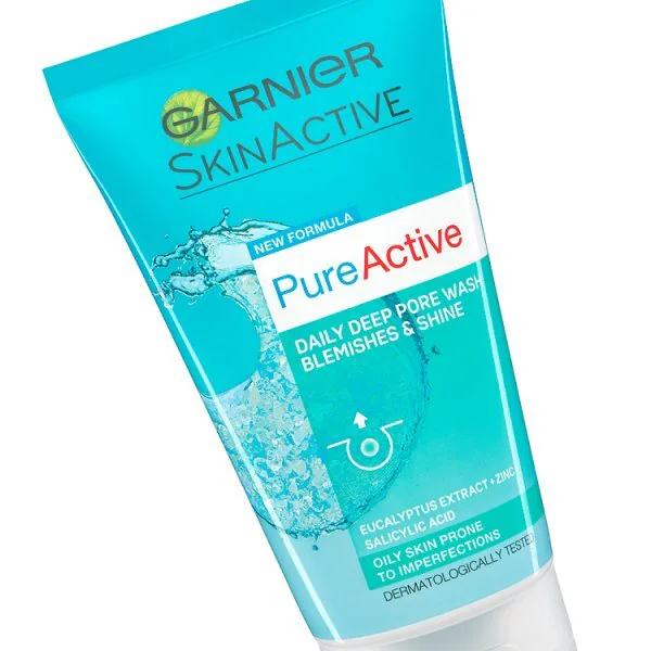 Pure Active Anti-mee-eter gezichtsreiniger 150 ml