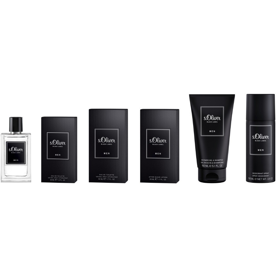 s.Oliver pēcskūšanās losjons Black Label - 50 ml