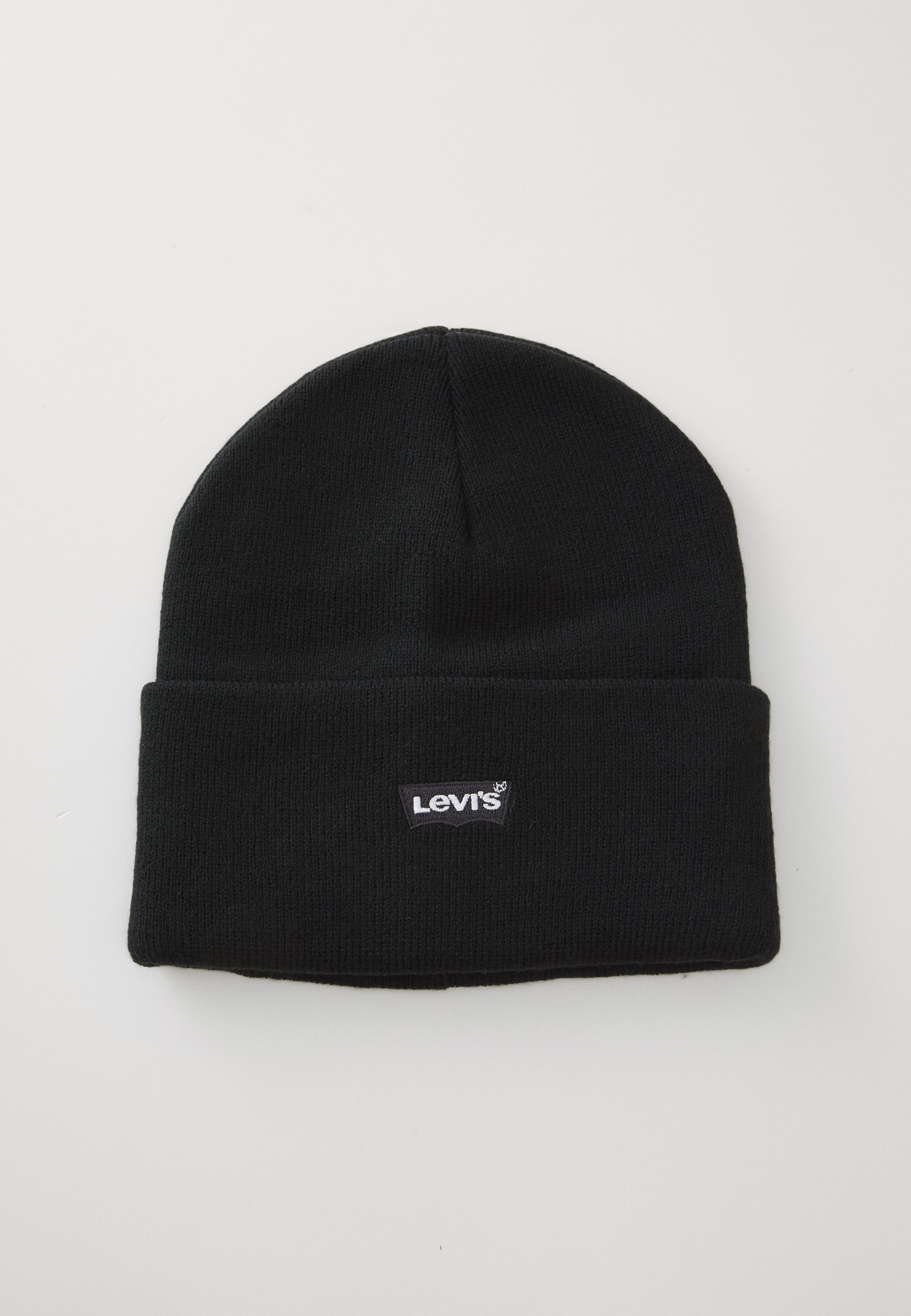 Levi's® Unisex-Mütze mit Ton-in-Ton-Stickerei – Schwarz