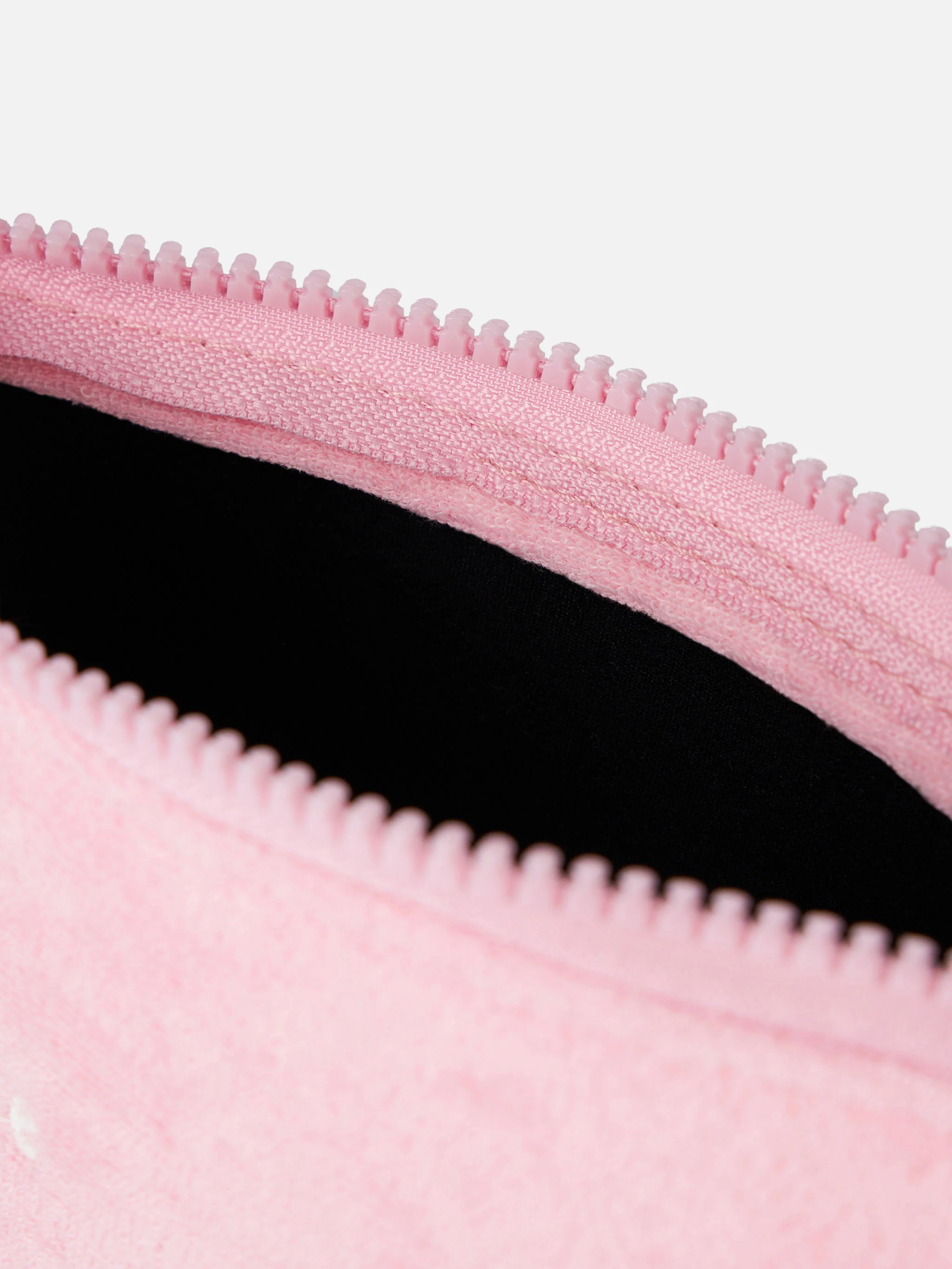 Pochette con cremallera Aline - Rosa con logotipo exclusivo bordado y práctica lengüeta | MC2 Saint Barth