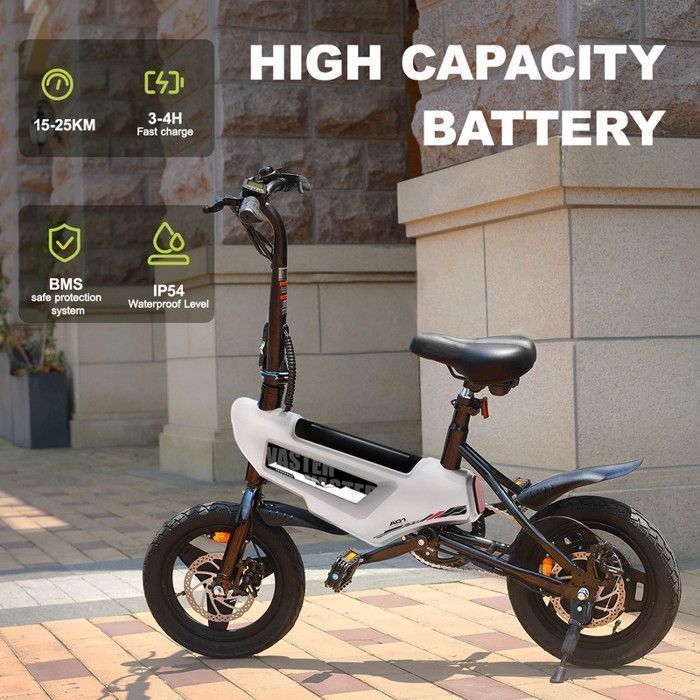 AVDLEU - Vélo Electrique Pliable - Roues 14