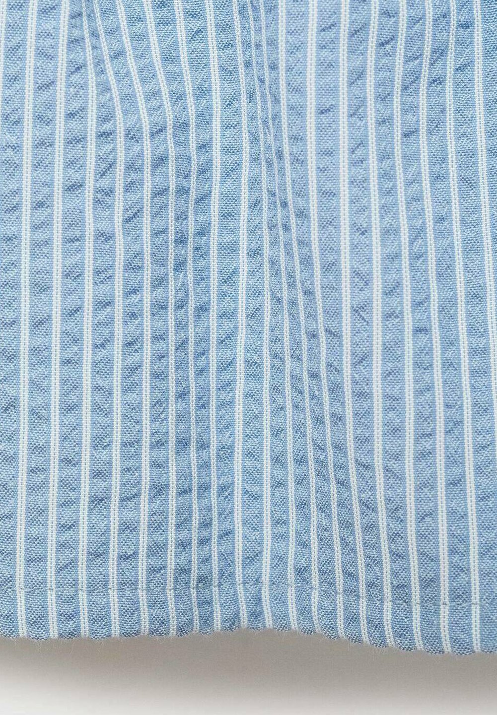 Gonna a trapezio Mango Kids KID STRIPED - azzurra