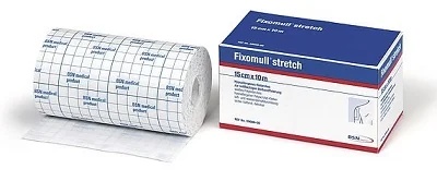 FIXOMULL Selbstklebende Gaze Fixomull Stretch 10 m x 10 cm