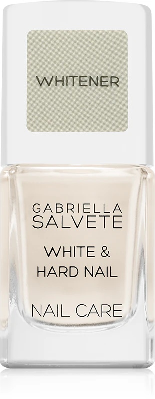 Gabriella Salvete Nail Care White & Hard Nail podlak za nohte z učinkom utrjevanja