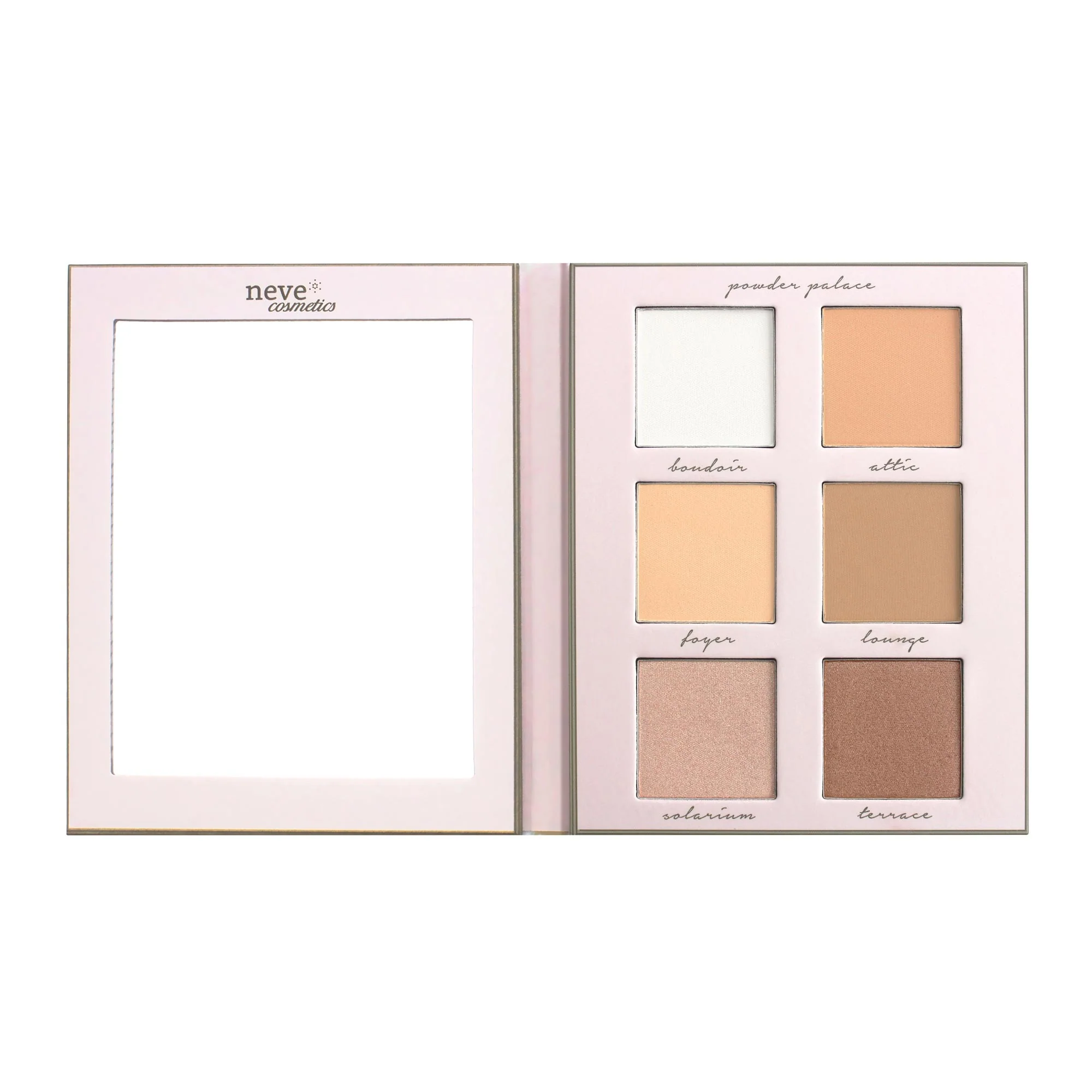 Incarnato Powder Palace Palette - Palette viso, Cipria compatta