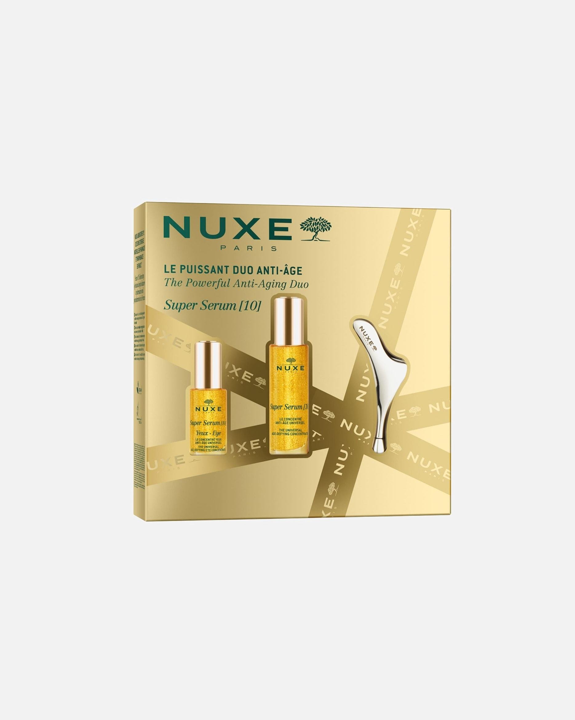 NUXE Ziemassvētku dāvanu komplekts Super Serum [10] – Spēcīgs pretnovecošanās duets – 1 gab.