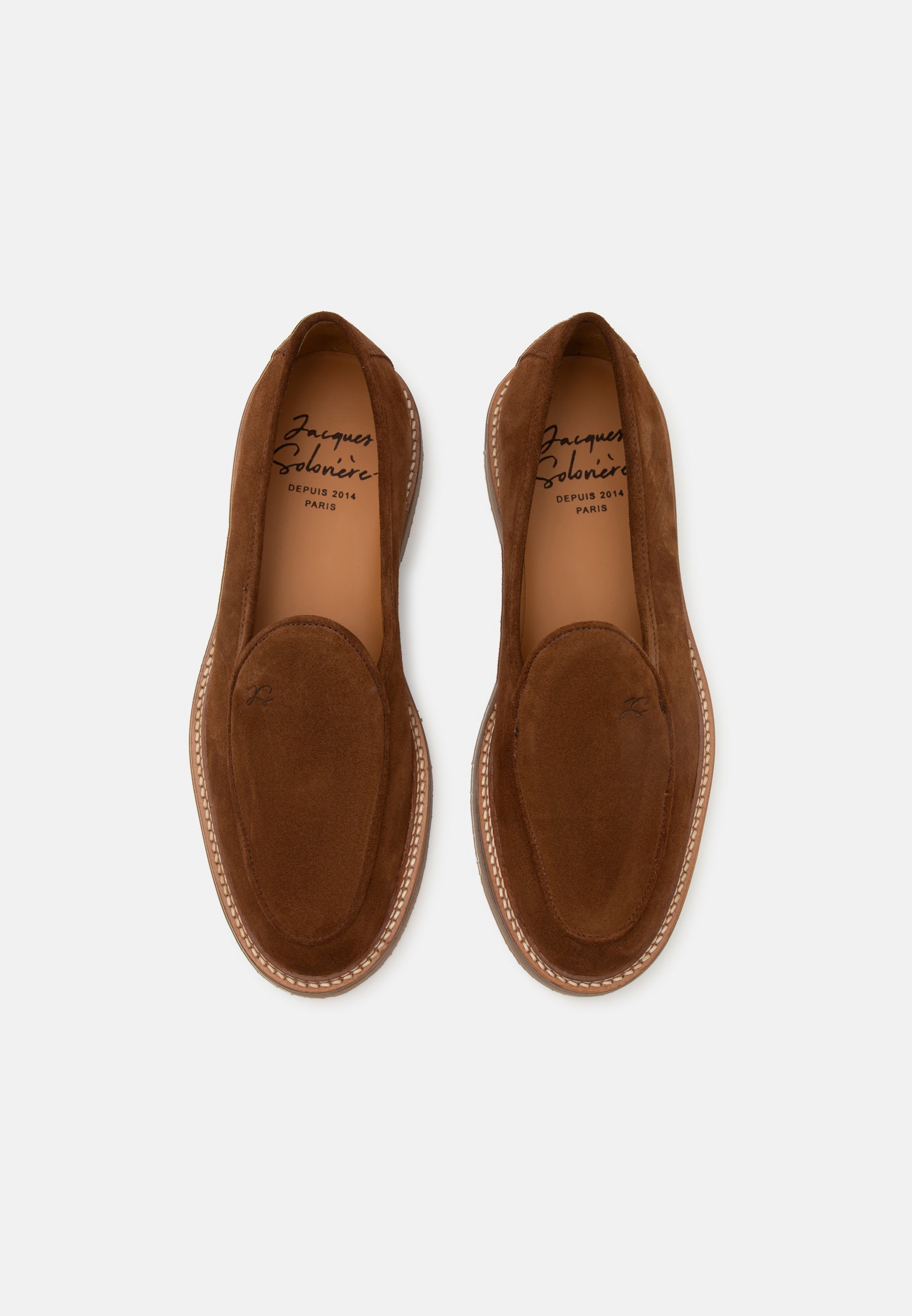 Jacques Soloviere ALEXIS UNISEX - Slipper - braun/nuss