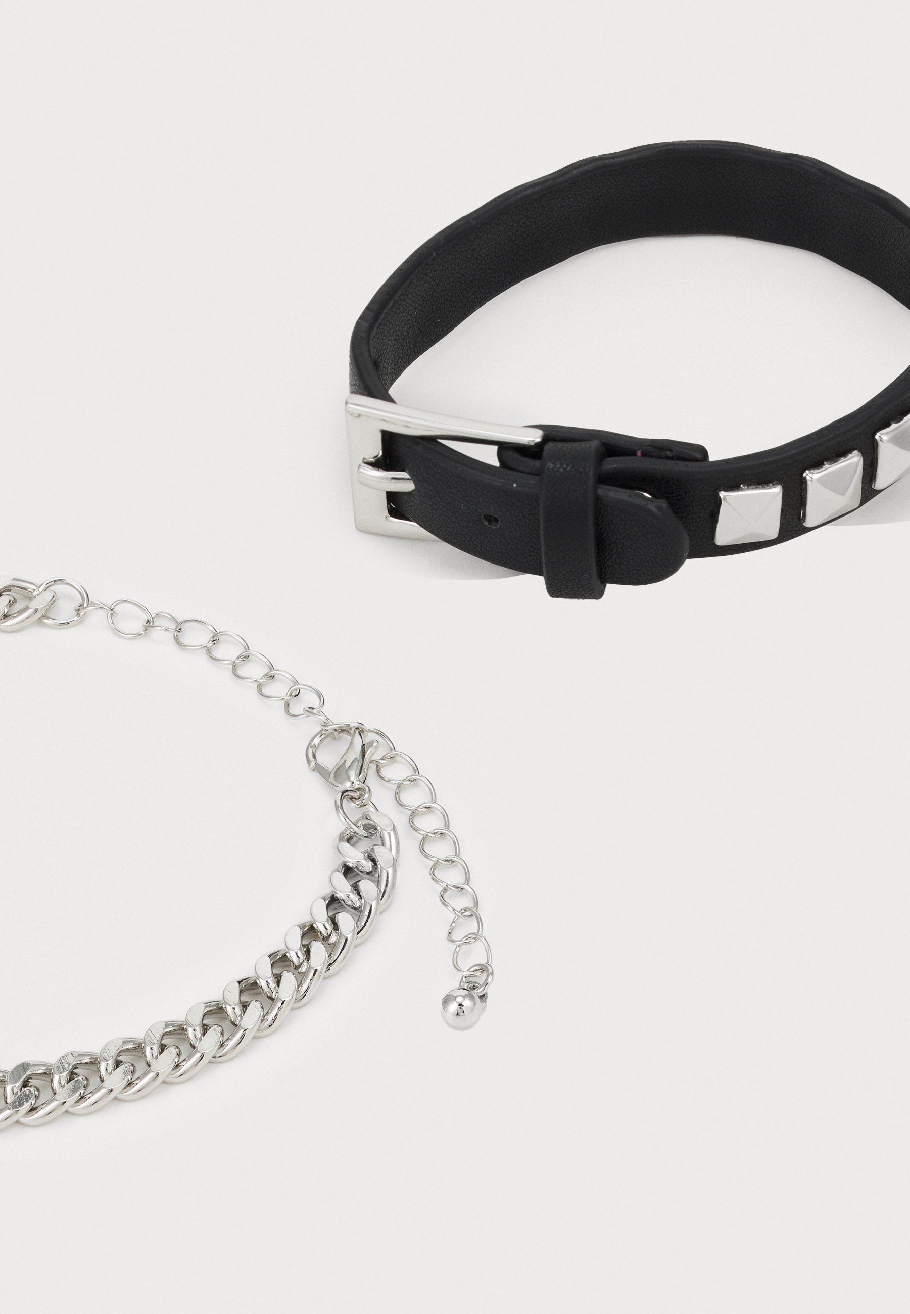 YOURTURN UNISEX SET - Armband - zilverkleurig