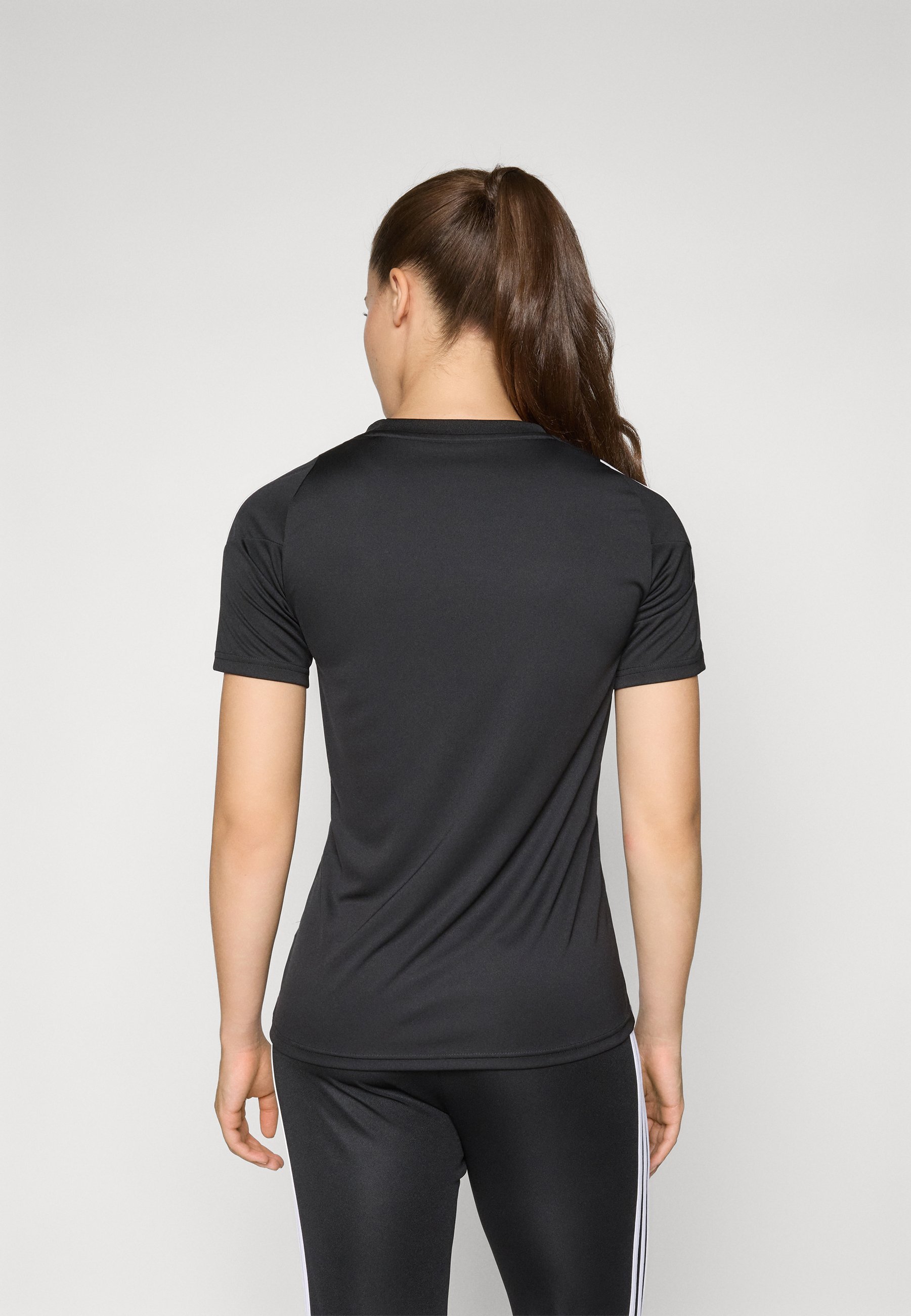 adidas Performance TIRO24 WOMEN - Sport T-shirt - zwart/paars rush