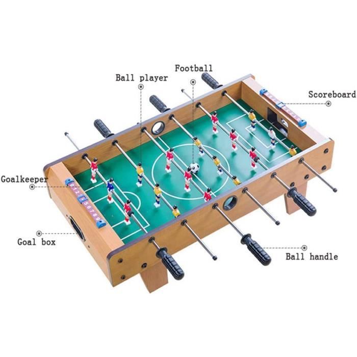 Tafelvoetbaltafel - Multi-speltafel Mini tafelvoetbaltafel voor binnen en buiten, voor kinderen, tieners en volwassenen, verjaardagsfeestjes, 150