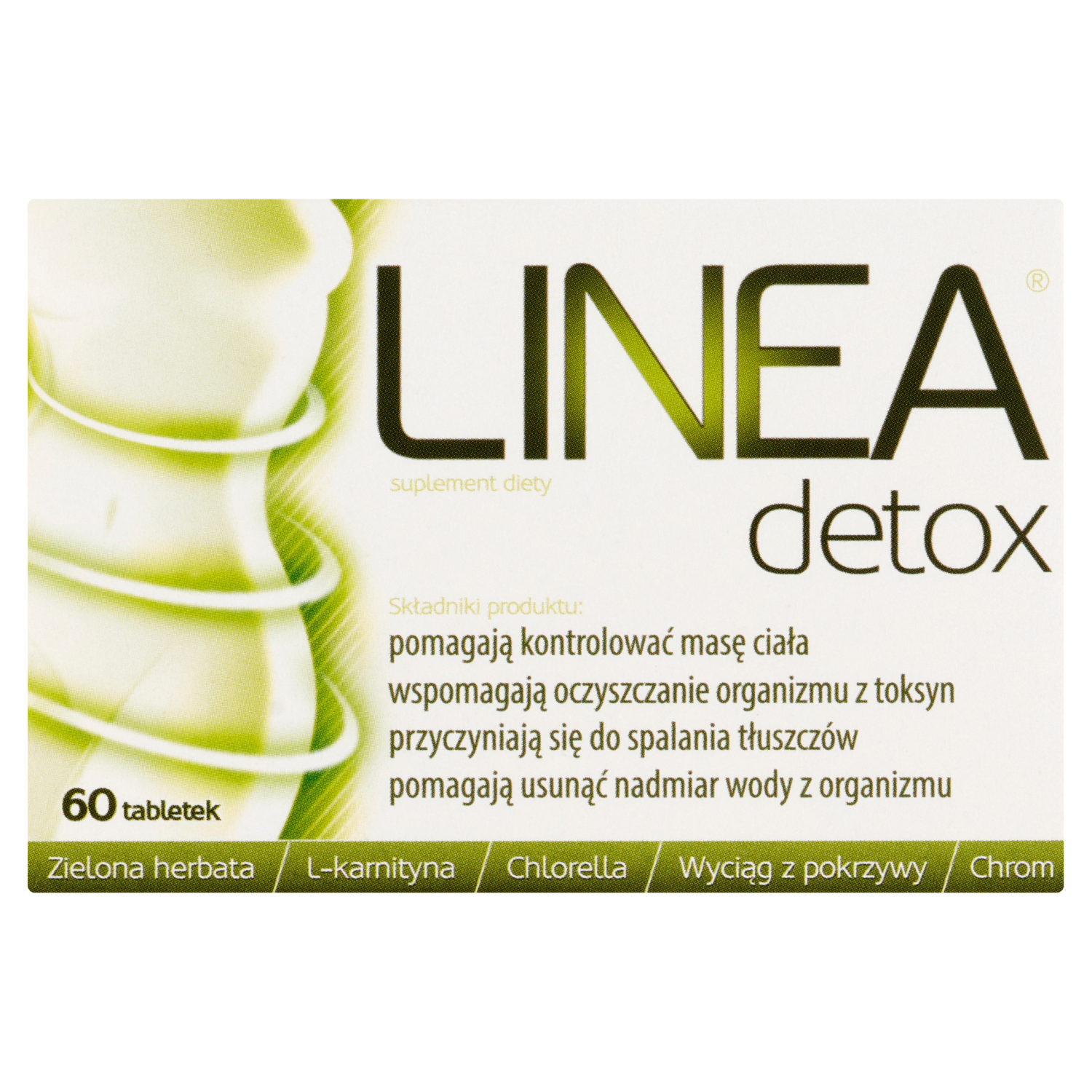 Supliment alimentar Linea 60 de comprimate Detox