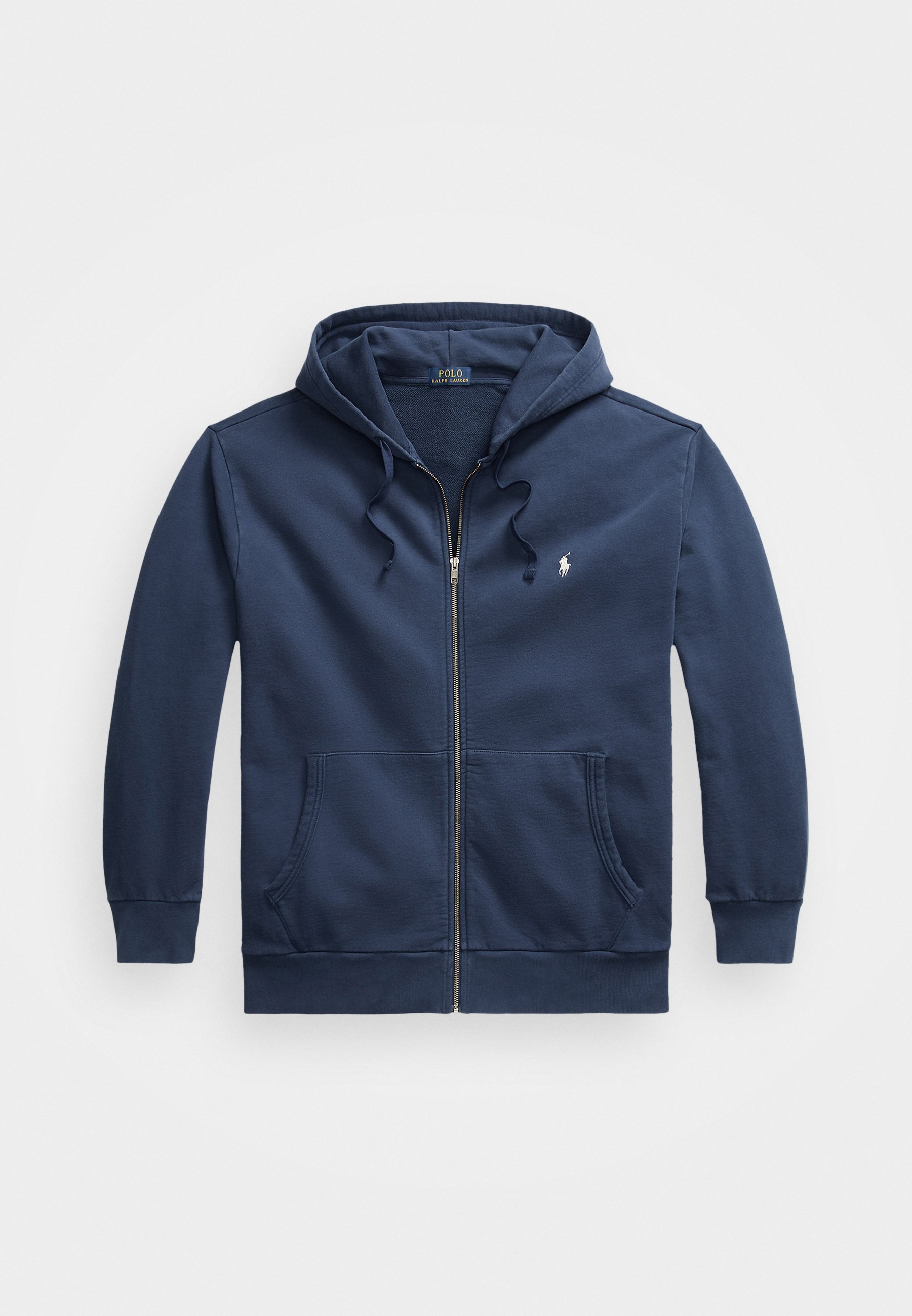 Polo Ralph Lauren Big & Tall sweatshirt met lange mouwen en rits - marineblauw
