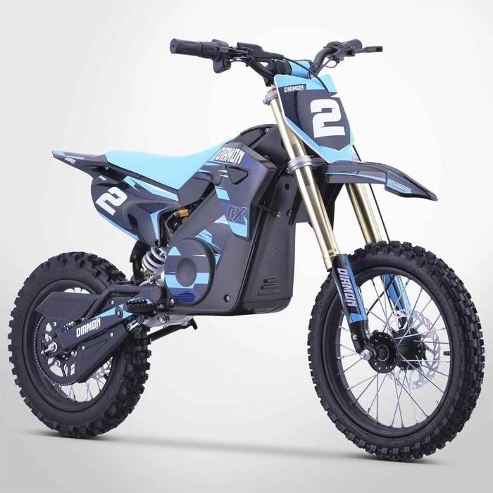 Moto Enfant Électrique 1600W / Moto cross ORION 1600W / 14/12 / Bleu