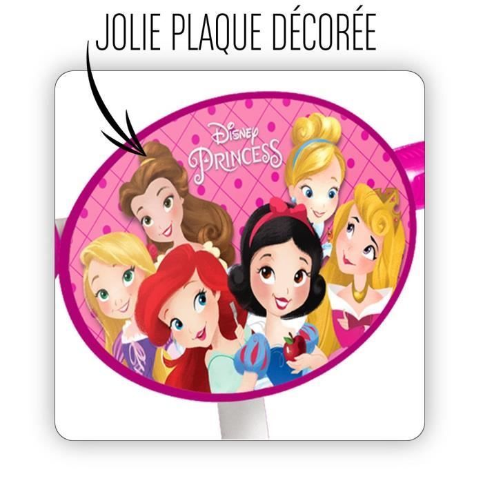Dreirad-Scooter – STAMP – DISNEY PRINZESSINNEN – Höhenverstellbar – Rutschfeste Trittfläche