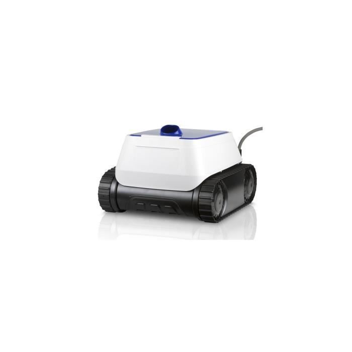 GRE - ER230 Zwembadrobot - Reinigt de bodem, wanden en waterlijn - Voor ingegraven of opbouwzwembaden met vaste wanden tot 9x4 meter - Batterijduur van 2 uur