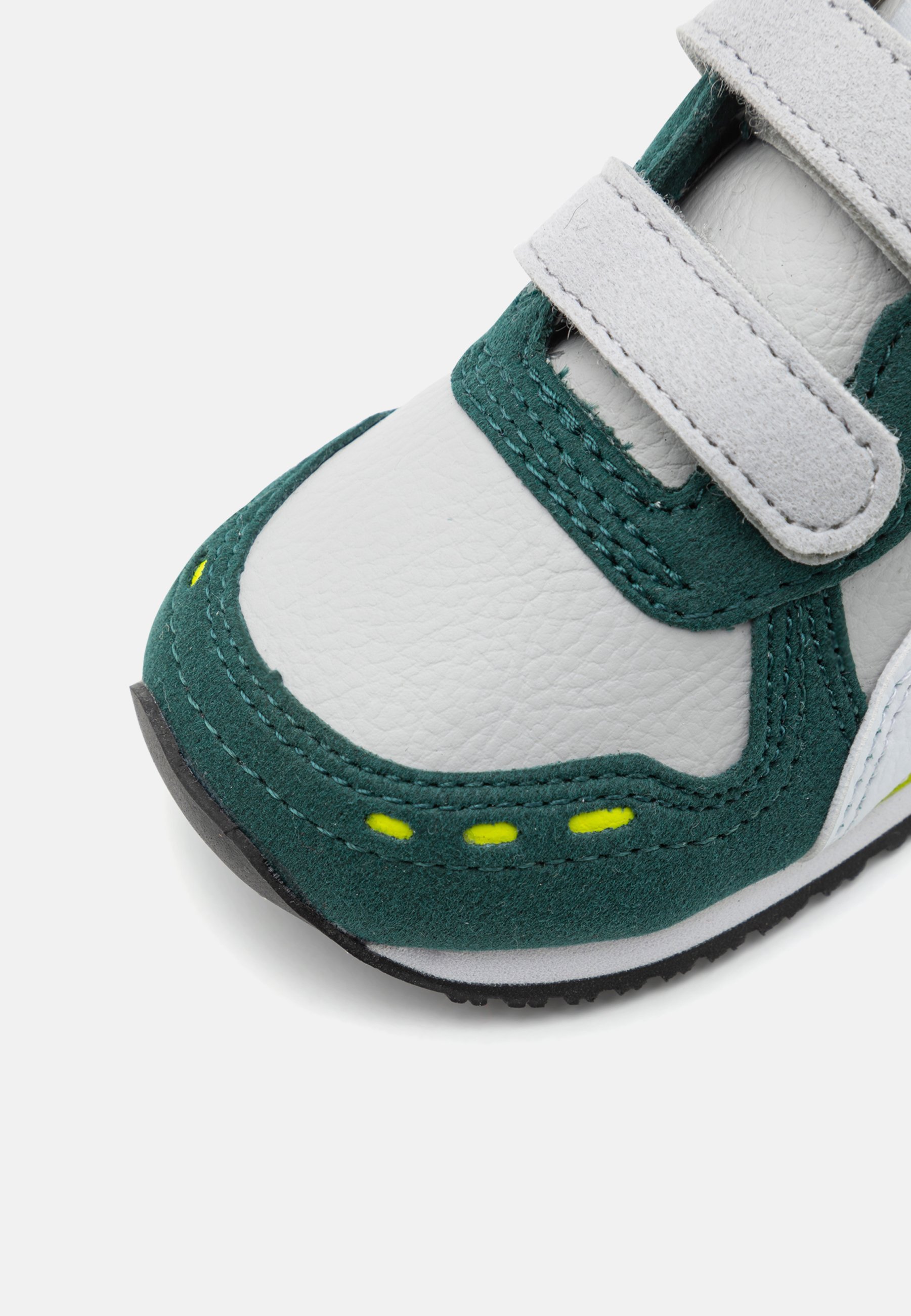 Puma CABANA RACER 20 UNISEX - Scarpe da ginnastica - grigio chiaro/bianco/mirto scuro/verde lime