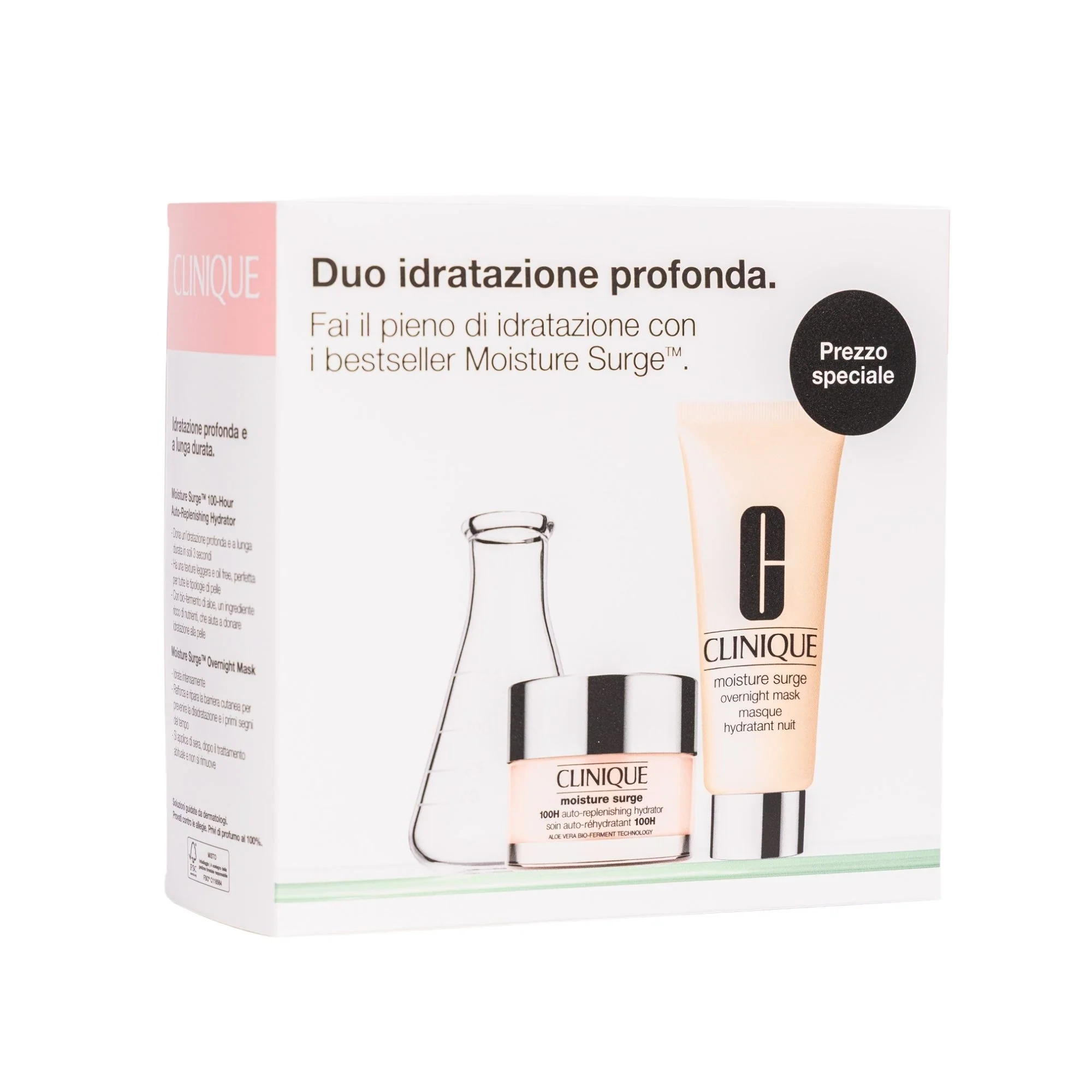 Moisture Surge Moisture Surge Summer Set - Cofanetto Idratante, Crema viso giorno idratante, Maschera Idratante viso