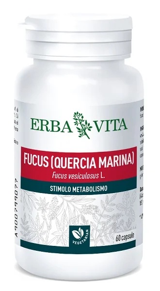 ERBA VITA Fucus 60 capsules 500 mg Metabolisme en schildklier
