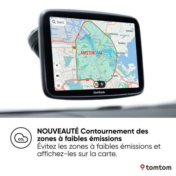 TomTom GO Superior 6 - GPS para coche - Pantalla de 6 pulgadas - TomTom Traffic - Servicio Premium de 2 años incluido - Mapa mundial
