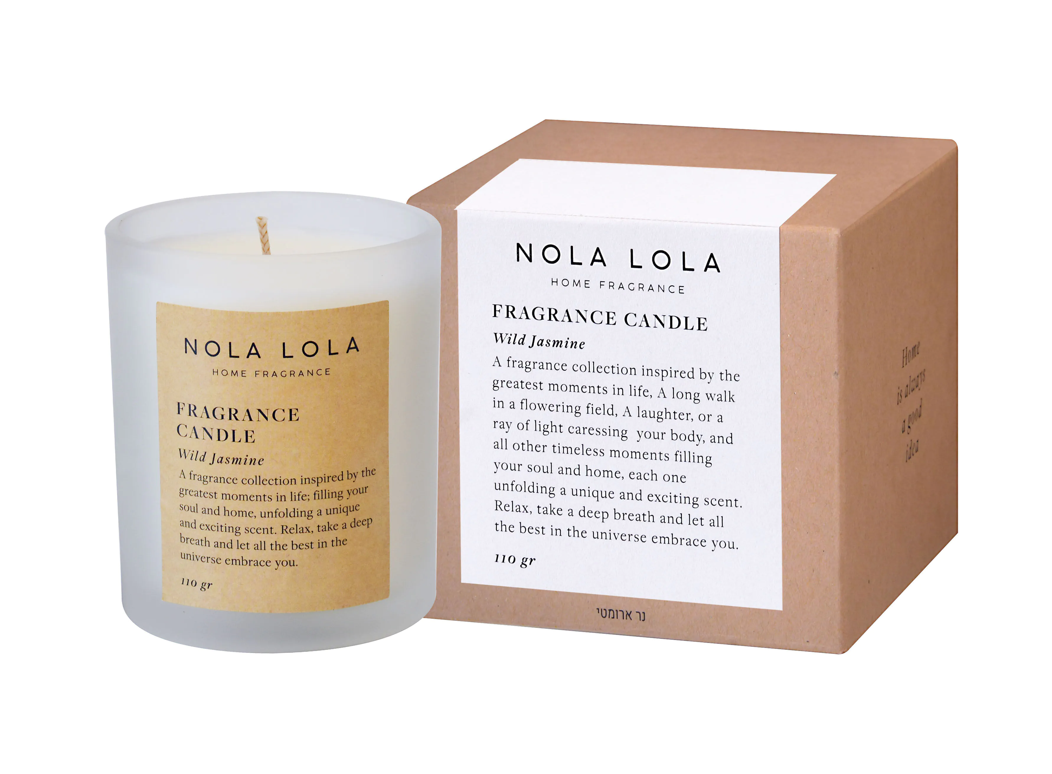 Nola Lola Wild Jasmine Świeca zapachowa, 110 g