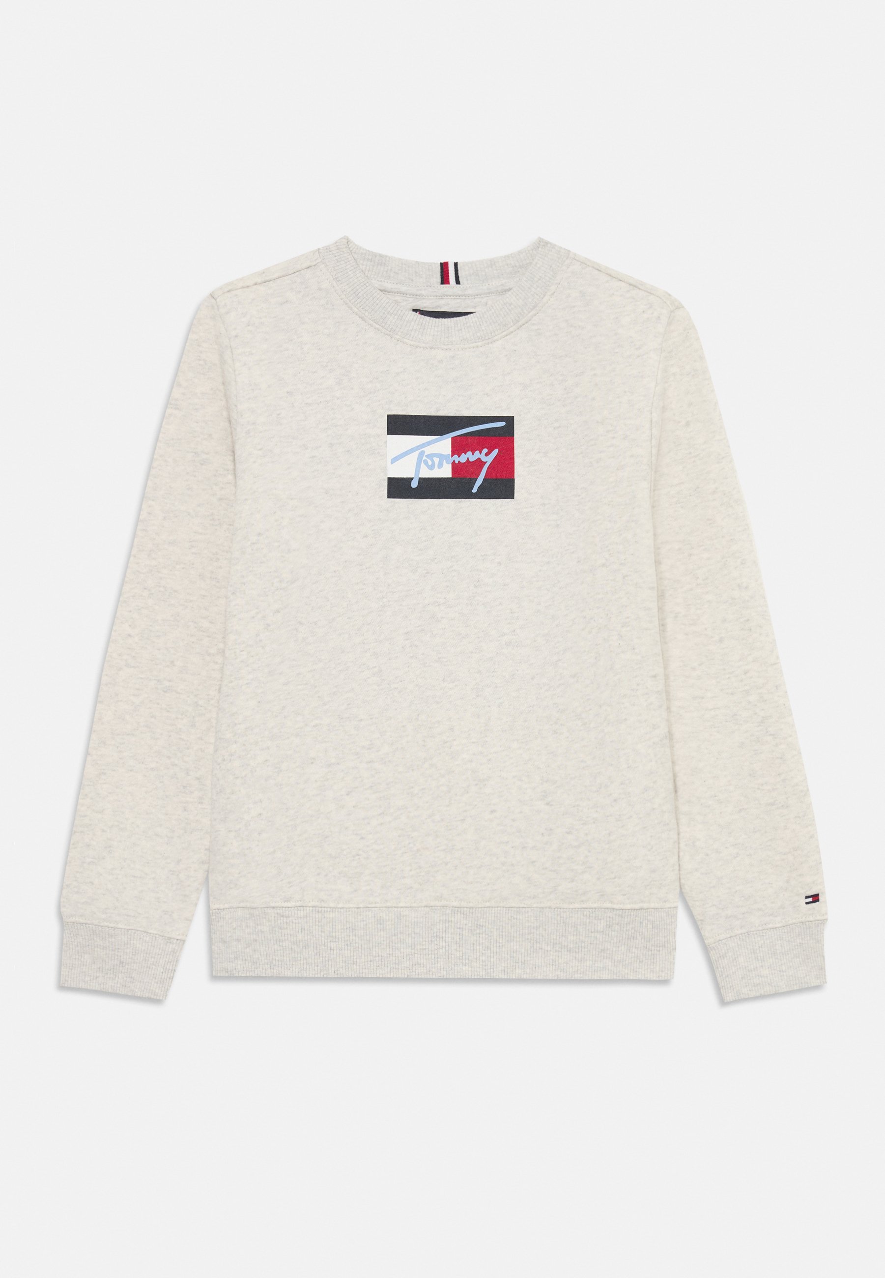 Tommy Hilfiger SCRIPT FLAG UNISEX - Sweatshirt - grijs